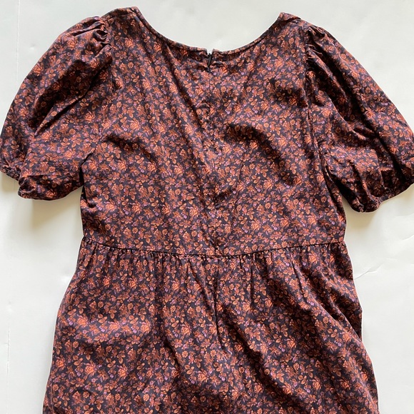 Madewell Aidy Square-Neck Tiered Midi Dress in Orchard Floral - Picture 11 of 11